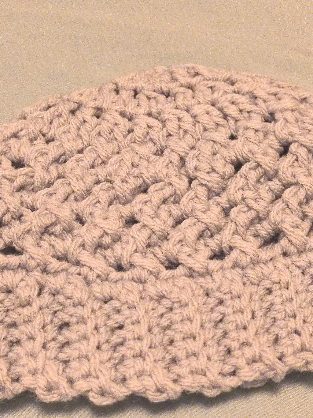 Silver Gray Crochet Baby Hat – Newborn Beanie, Handmade Baby Hat, Soft Neutral Infant Hat, Cozy Baby Gift