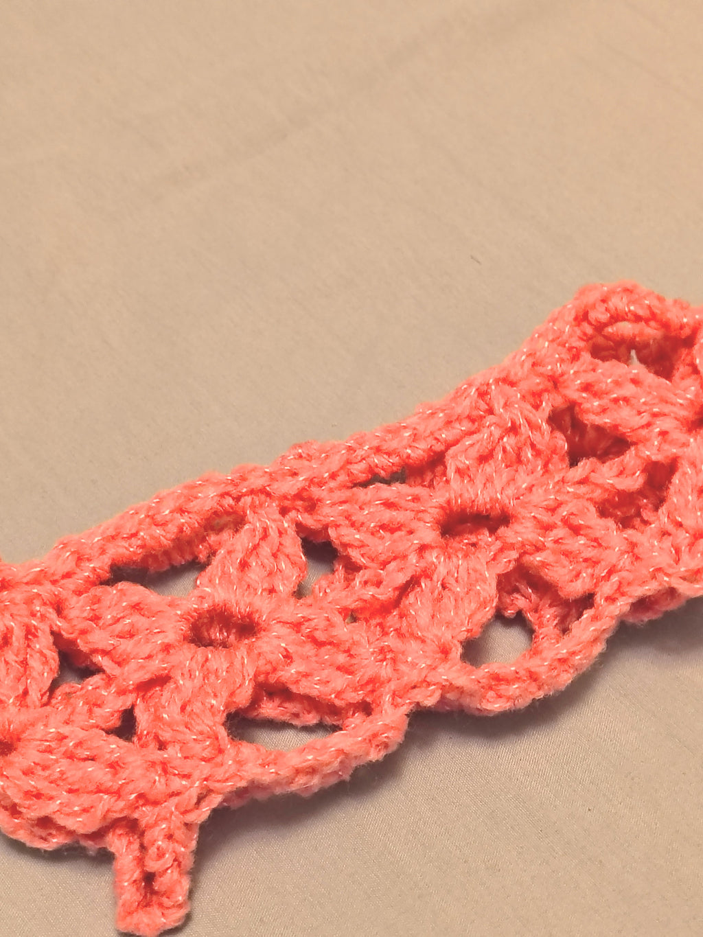 Crochet Baby Headband – Flower of Life Headband, Newborn Headband, Handmade Baby Girl Headband, Soft Pink Baby Accessory