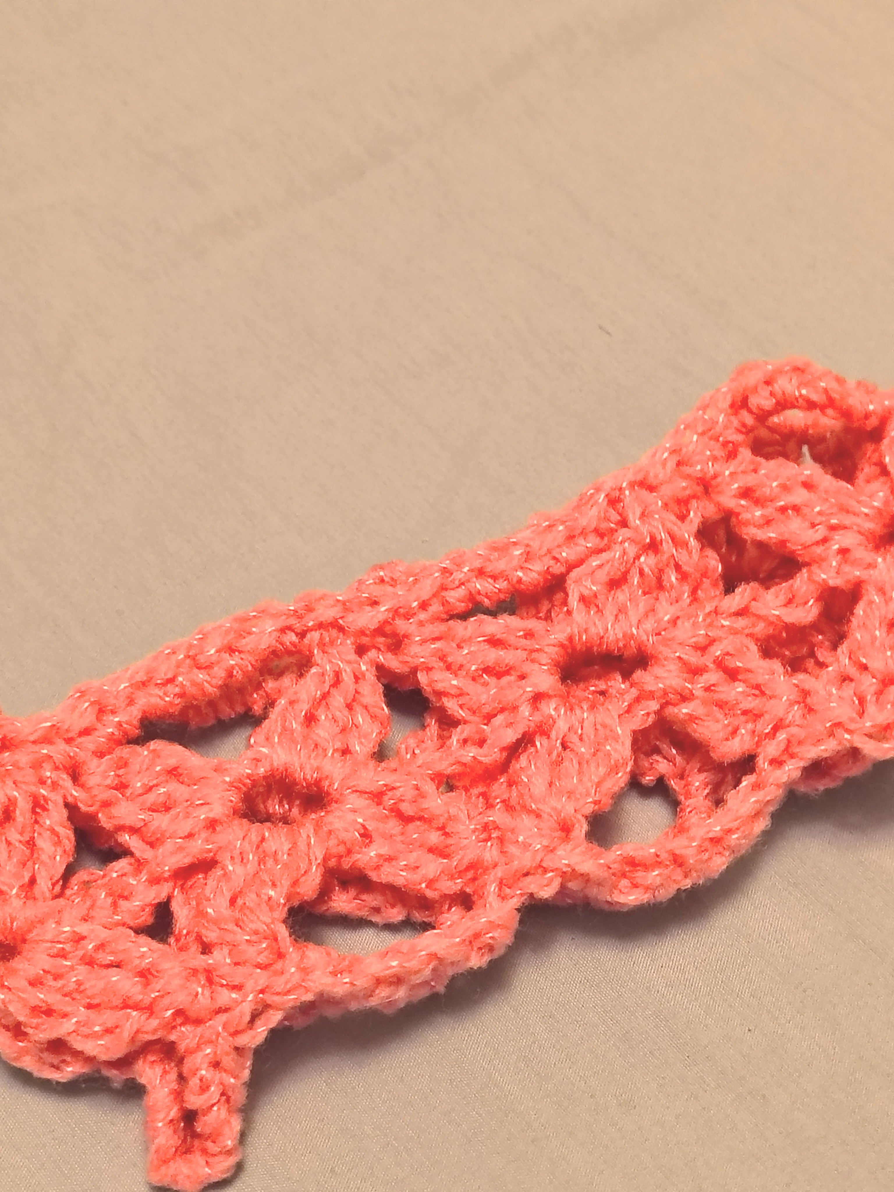 Crochet Baby Headband – Flower of Life Headband, Newborn Headband, Handmade Baby Girl Headband, Soft Pink Baby Accessory