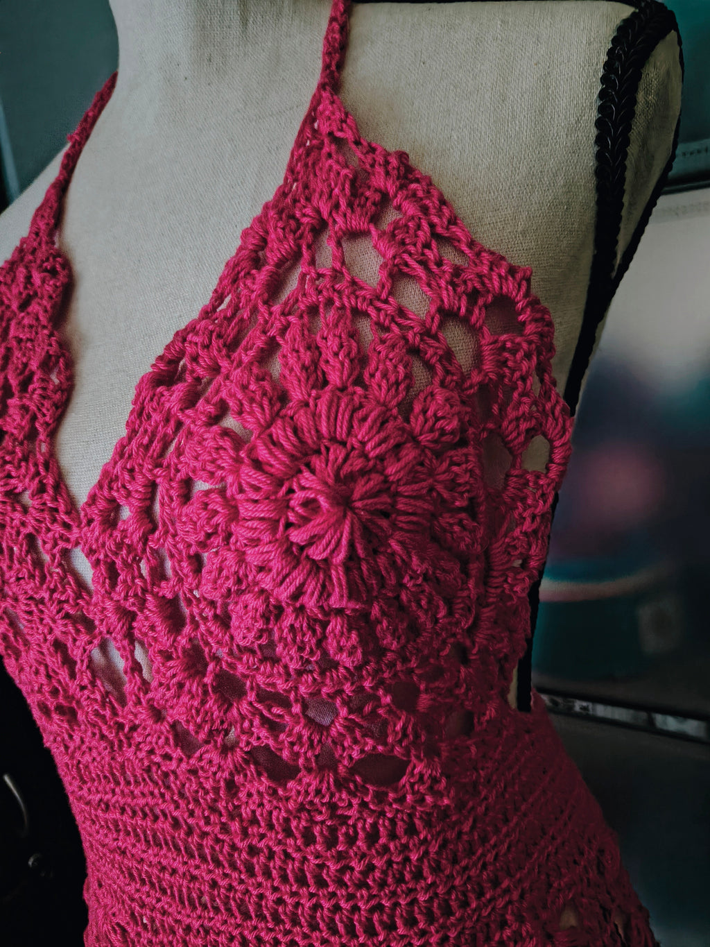 Lotus Blossom Top Crochet PATTERN (PDF)