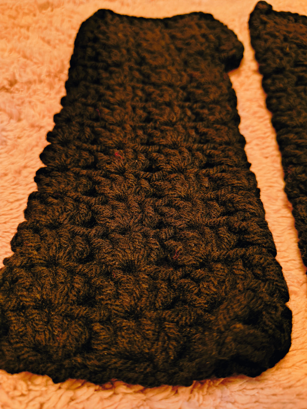 Crochet Fingerless Gloves | Black Wrist Warmers | Lightweight Hand Warmers | Handmade Everyday Gloves