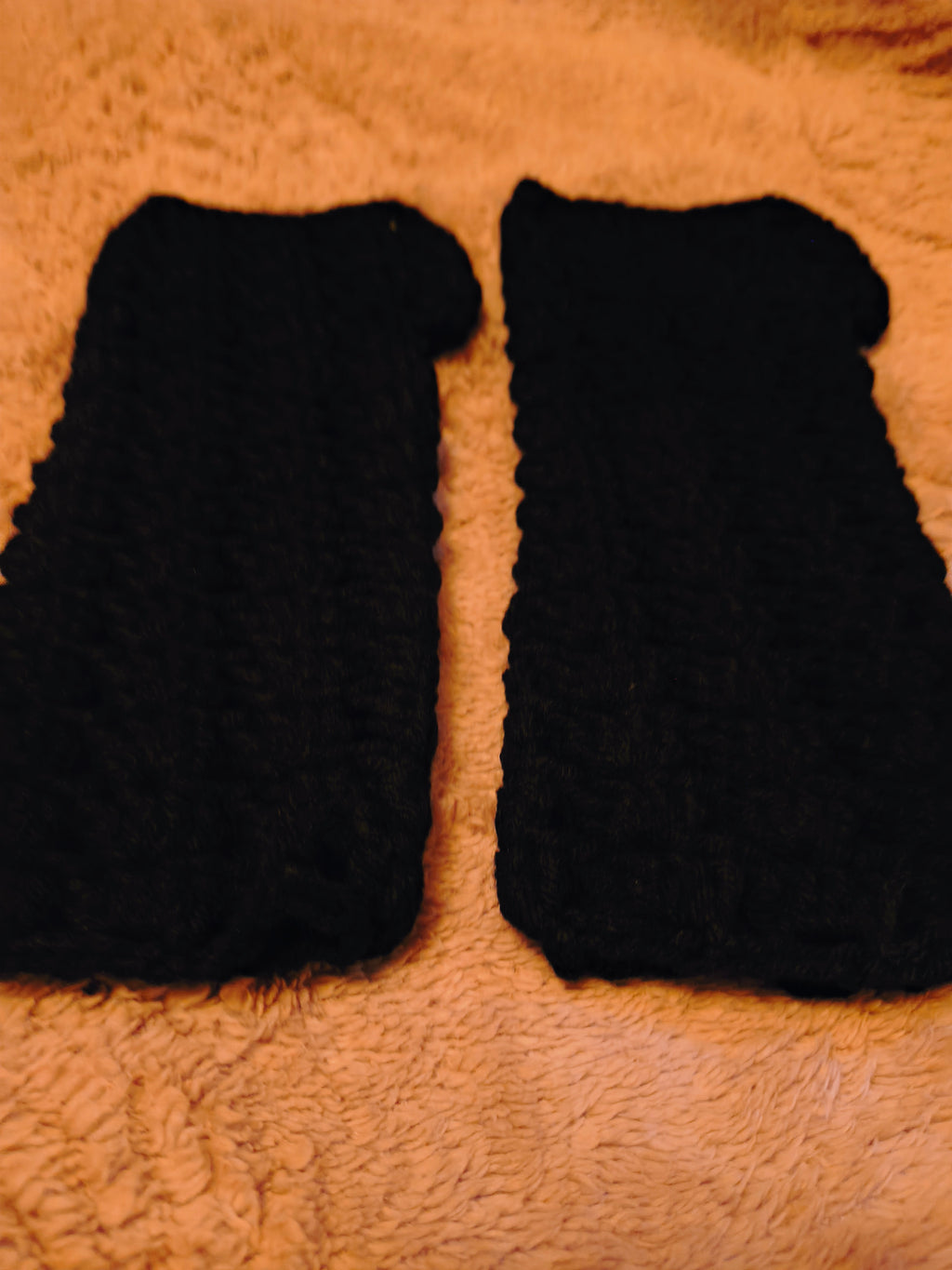 Crochet Fingerless Gloves | Black Wrist Warmers | Lightweight Hand Warmers | Handmade Everyday Gloves
